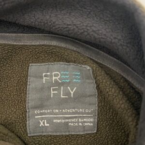 Free Fly Apparel Men's Green Performance Jacket